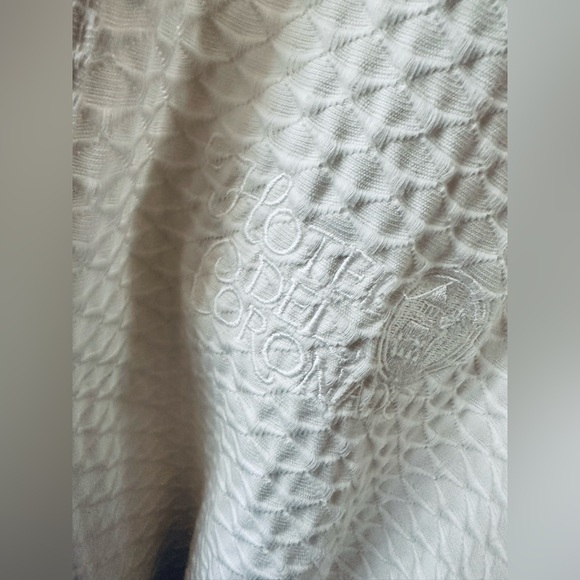 Bernard Company Spa Robe Waffle Cotton Based White Beauty One Size Luxury - Picture 5 of 9